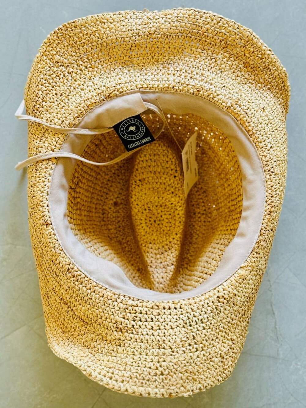 Wallaroo Hat Company 'Catalina Cowboy' Raffia Hat - NWT - Picture 4 of 7